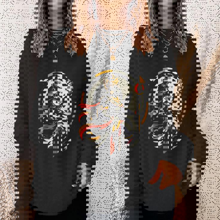 ヒンドゥー教 ハヌマーン ヒンドゥー教 哲学 神 スピリチュアリティ スウェットシャツ 彼女への贈り物