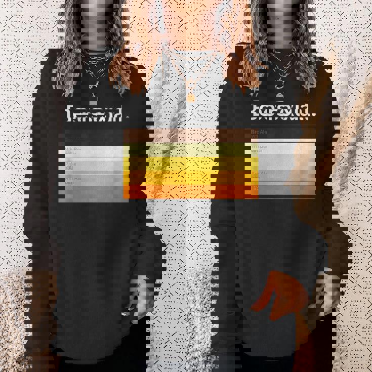 ビアセクシャル、面白いビアトリンカー スウェットシャツ 彼女への贈り物