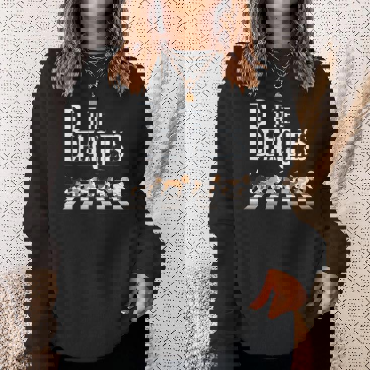 ビーグルス ビーグル犬 面白い ビーグル愛好家に 長袖tシャツ スウェットシャツ 彼女への贈り物