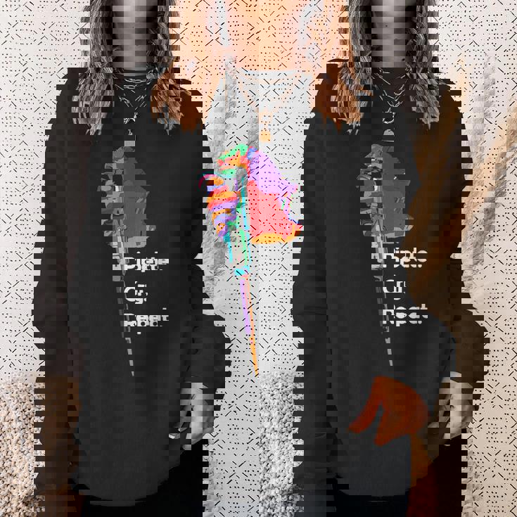 ピペットクライリピート Pcr ラボテック おもしろサイエンス サイエンス スウェットシャツ 彼女への贈り物