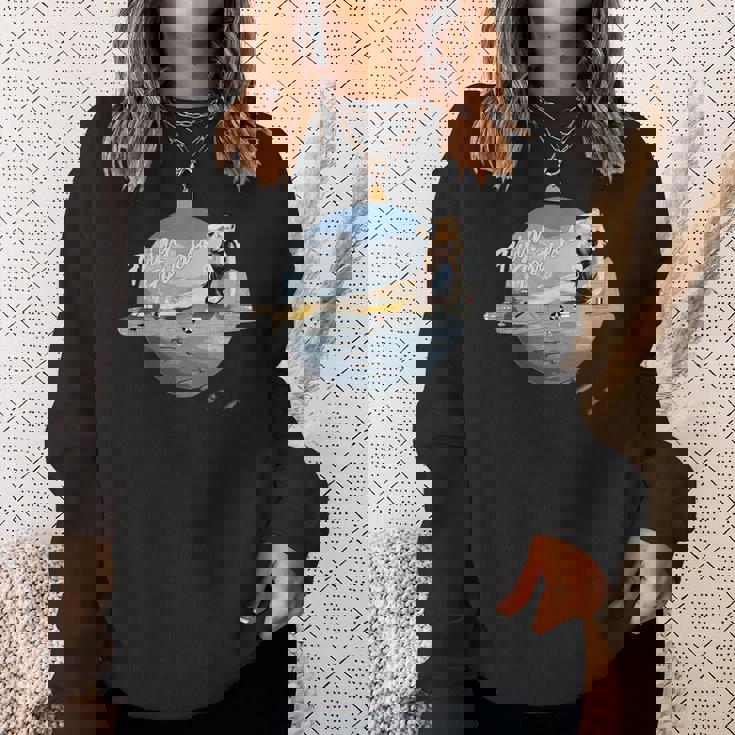 ピンアップww2 B-17爆弾空軍ヴィンテージ スウェットシャツ 彼女への贈り物