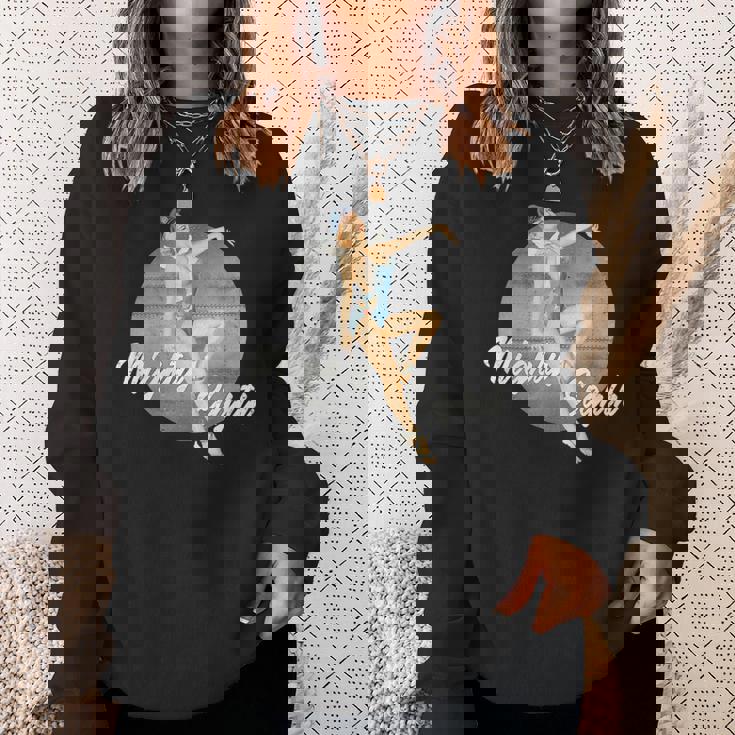 ピンナップガールww2「マイティエイツ」レトロヴィンテージ スウェットシャツ 彼女への贈り物