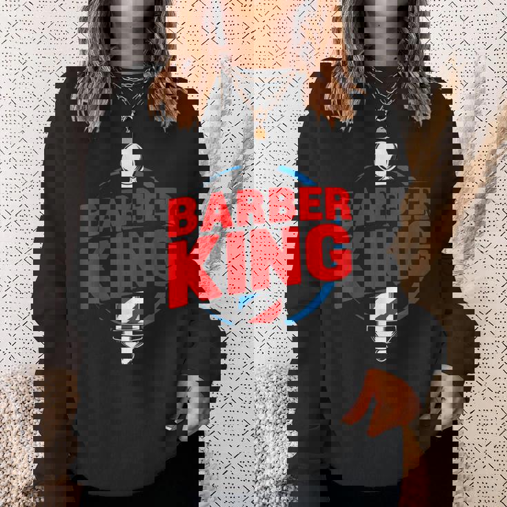 ファニー バーバー キング ヘアスタイリスト ヘアドレッサー バーバーショップ ポール スウェットシャツ 彼女への贈り物