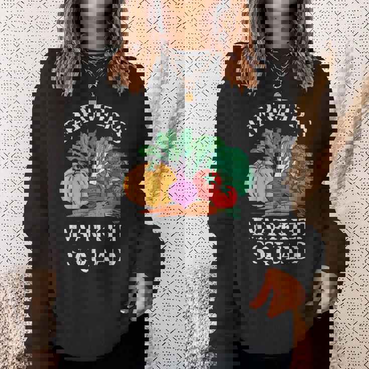 ファーマーズマーケット ファーマーズ 農業 農業 食品 野菜 スウェットシャツ 彼女への贈り物