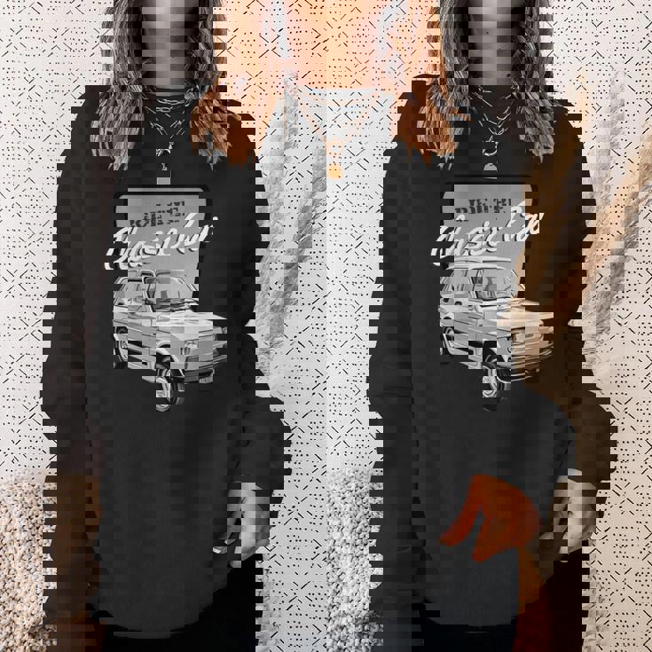 フィアット 126 長袖tシャツ スウェットシャツ 彼女への贈り物