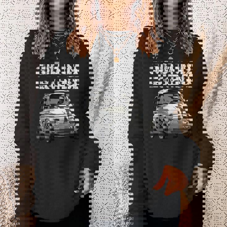 フィアット500 長袖tシャツ スウェットシャツ 彼女への贈り物