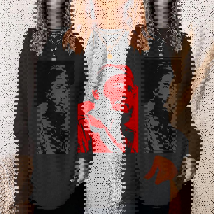 フィデル・カストロ 長袖tシャツ スウェットシャツ 彼女への贈り物