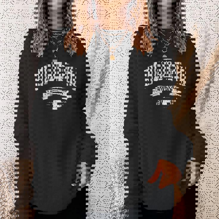 フィラデルフィア・フィリー City Of Brotherly Love Pa スウェットシャツ 彼女への贈り物