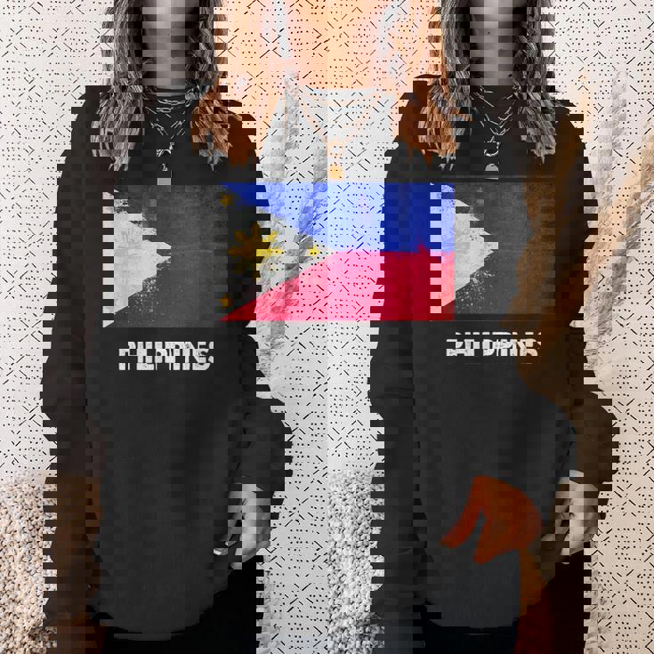 フィリピン国旗tシャツ スウェットシャツ 彼女への贈り物