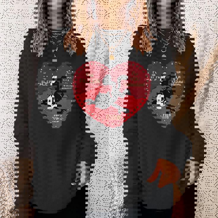 フェリックス・ザ・キャット・ヴァレンタイン・フォー・ユー 長袖tシャツ スウェットシャツ 彼女への贈り物