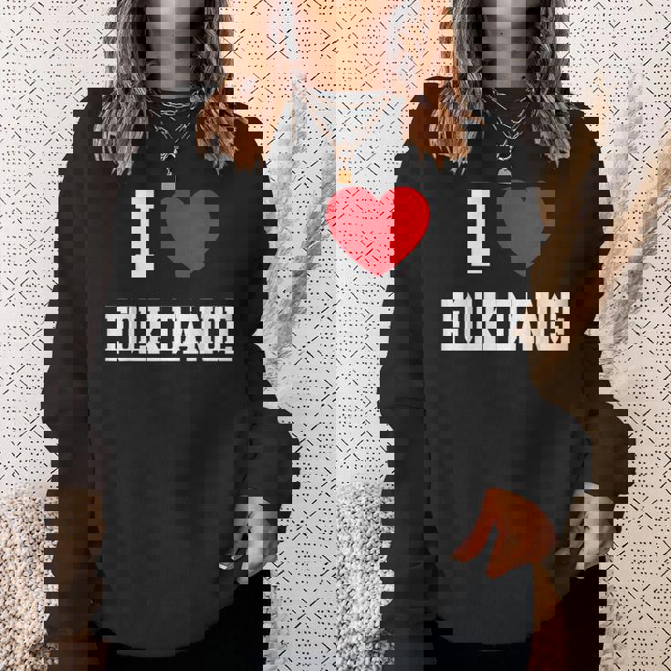 フォークダンス大好き スウェットシャツ 彼女への贈り物