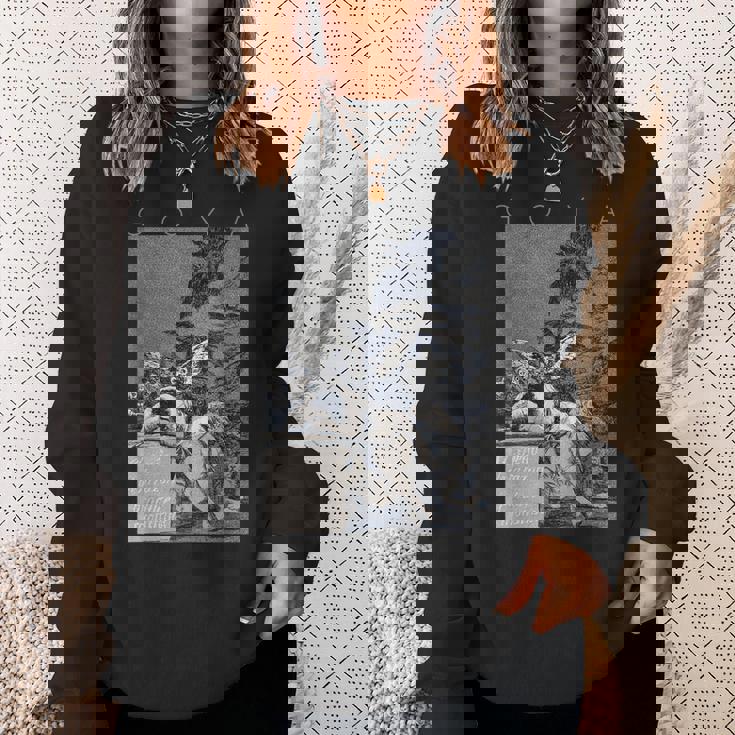 フランシスコ・ゴヤ 理性の眠りが怪物を生む スウェットシャツ 彼女への贈り物