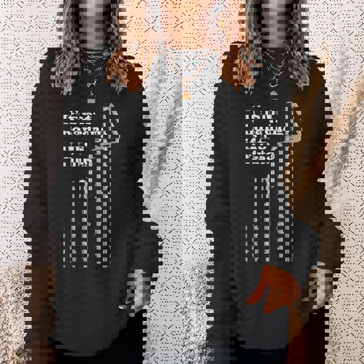 フルートプレーヤーまたはフルートの先生のためのフルートユーモア面白いフルート Flute Meme スウェットシャツ 彼女への贈り物