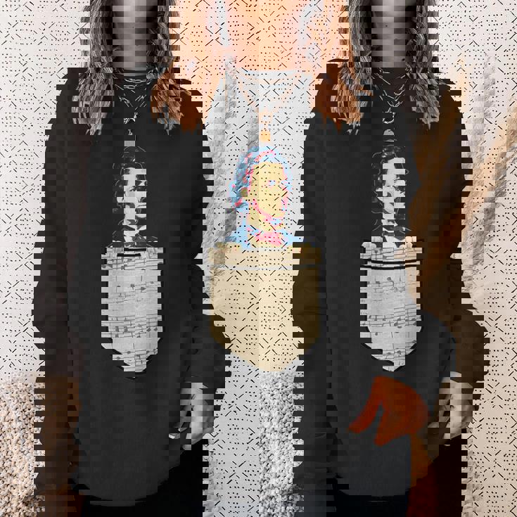 フレデリック・ショパン レトロ プロパガンダ スウェットシャツ 彼女への贈り物