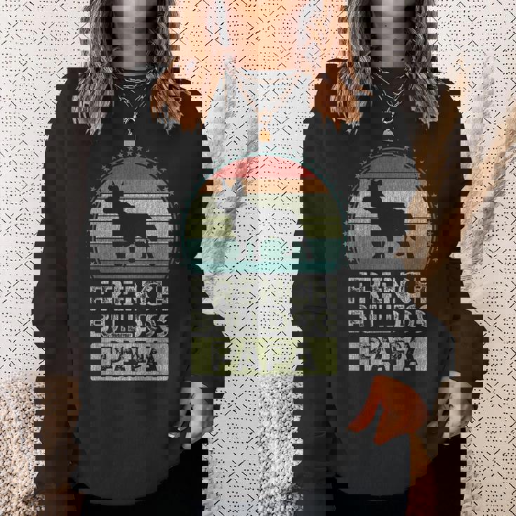 フレンチ・ブルドッグ・パパ 父の日 スウェットシャツ 彼女への贈り物