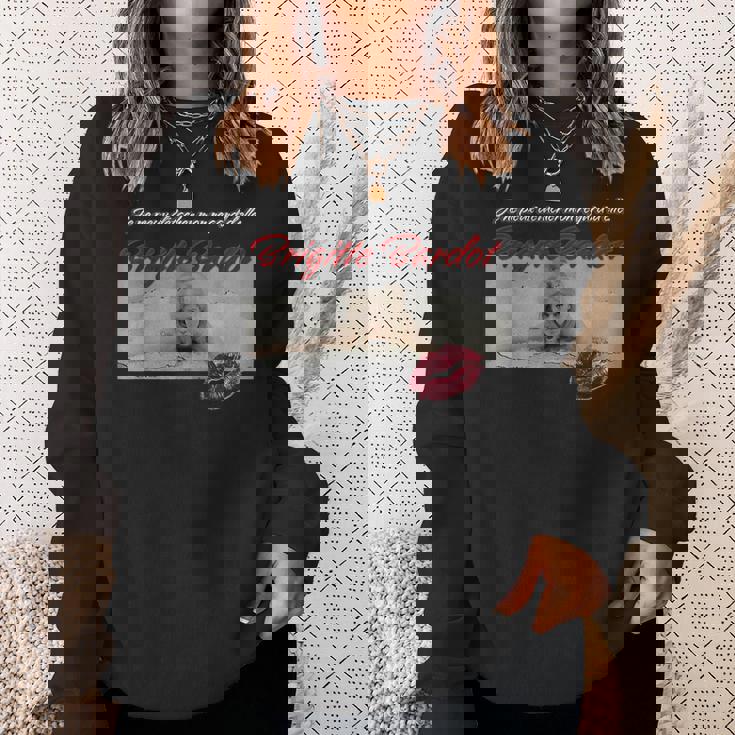 ブリジットバルドー_001 スウェットシャツ 彼女への贈り物