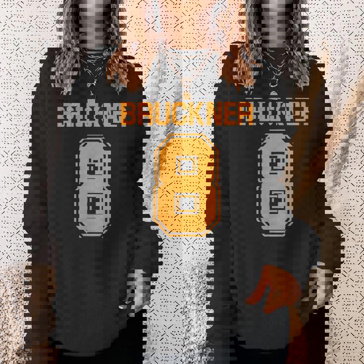 ブルックナー第8交響曲面白いスポーツ Bruckner 8 スウェットシャツ 彼女への贈り物