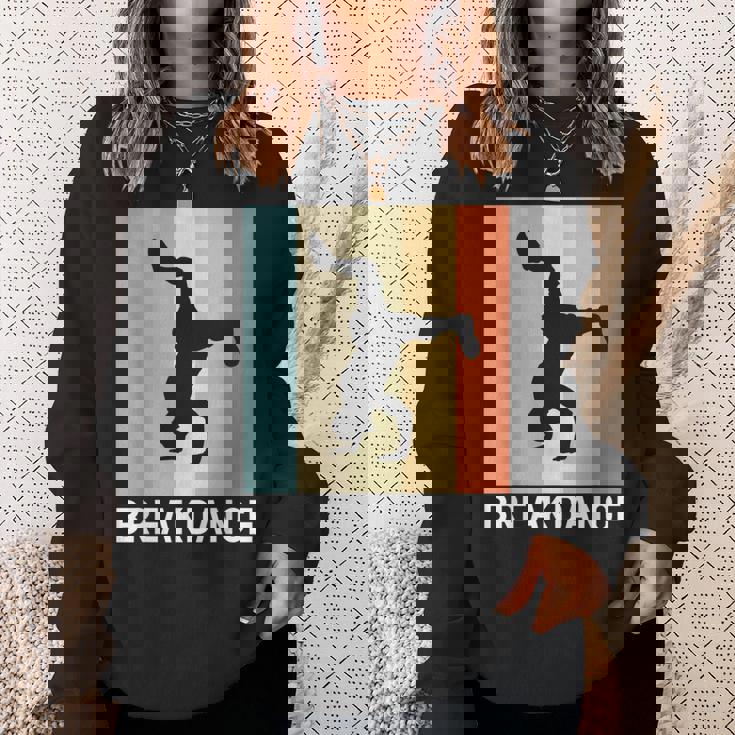 ブレイクダンス I レトロ I ダンサー ヒップホップダンス ブレイクダンス スウェットシャツ 彼女への贈り物