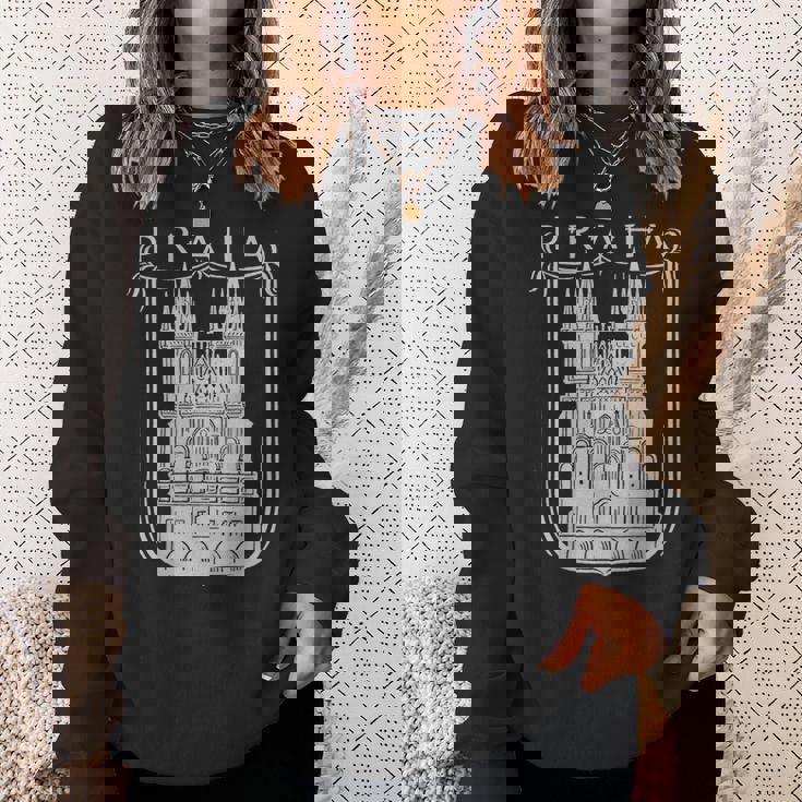 プラハ チェコ共和国 Ex チェコスロバキア お土産 プラハ スウェットシャツ 彼女への贈り物