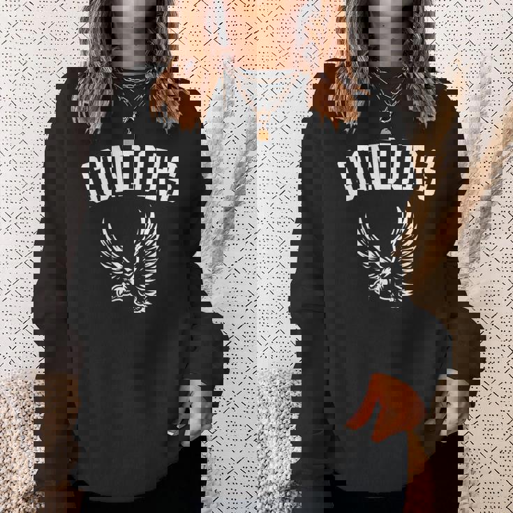 プレイヤーとファンのためのコンドルマスコット スウェットシャツ 彼女への贈り物