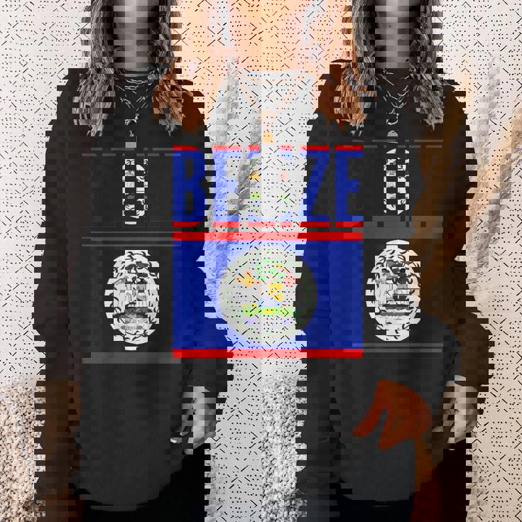 ベリーズ ベリーズの国旗 スウェットシャツ 彼女への贈り物