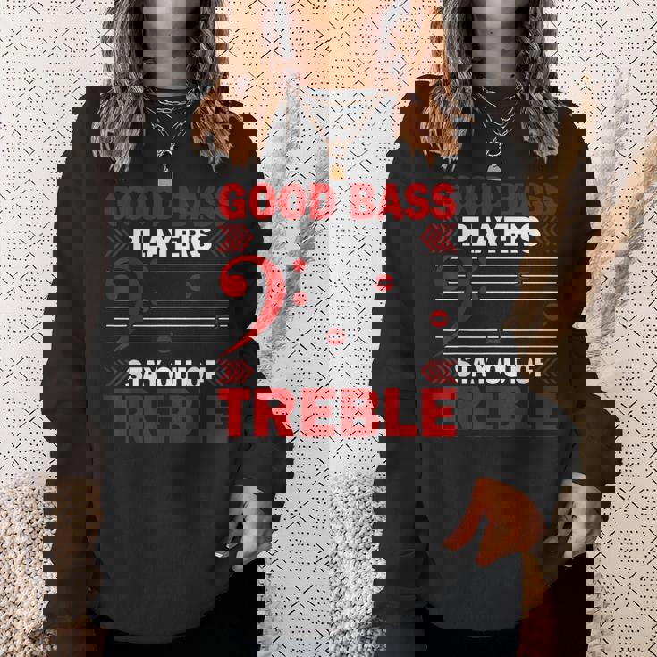 ベース ギター ミュージシャン ロックバンド Edm ミュージック ベーシスト プレーヤー スウェットシャツ 彼女への贈り物