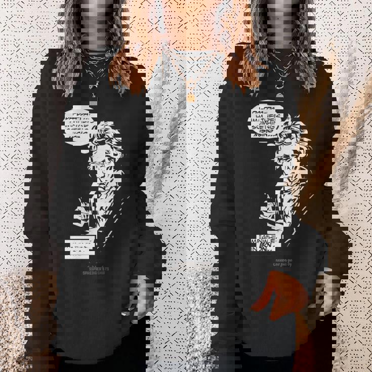 ベートーヴェン デザイン 第5交響曲 ダ、ダ、ダ ベートーヴェン 長袖tシャツ スウェットシャツ 彼女への贈り物