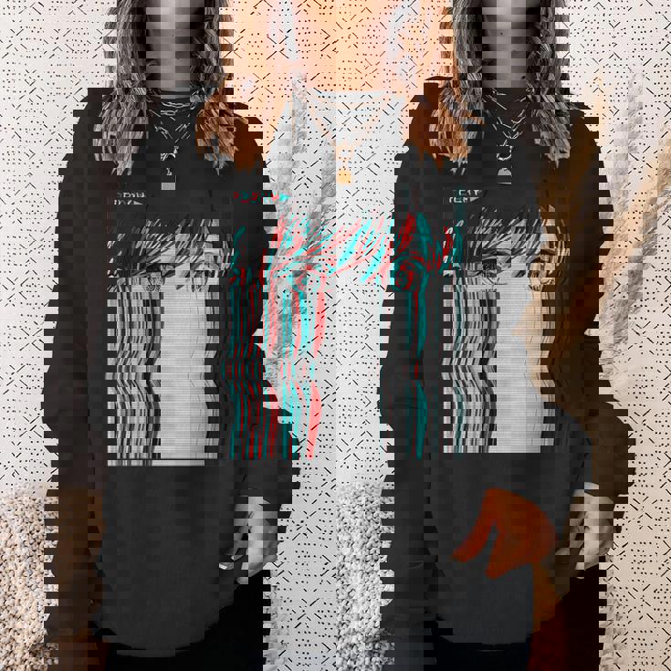 ベーパーウェーブ美的アニメ少女レトロ原宿aporwave スウェットシャツ 彼女への贈り物