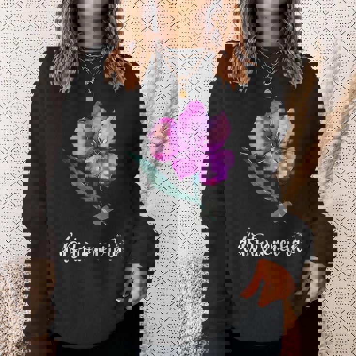 ペルー百合が大好きなアルストロメリアフラワー ピンク 2023 スウェットシャツ 彼女への贈り物