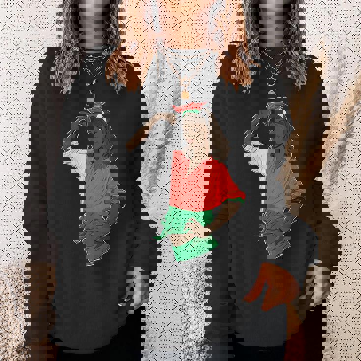 マダガスカルガール アンブレイカブル・アイ マダガスカル スウェットシャツ 彼女への贈り物