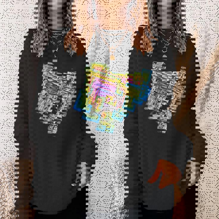 ミネラル愛好家やクリスタルアディクトのためのビスマスtシャツ スウェットシャツ 彼女への贈り物