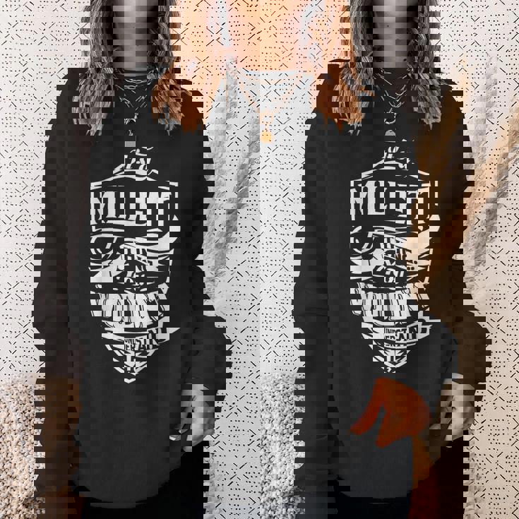 ミレーシングのギフトです スウェットシャツ 彼女への贈り物