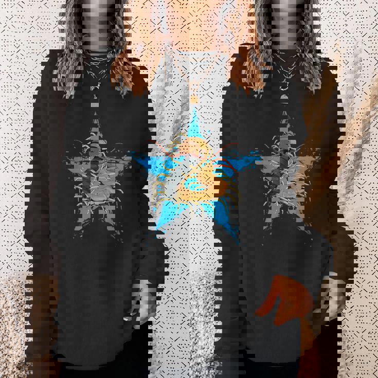 ムカデ スターデザイン ムカデ 恋人 ムカデ スウェットシャツ 彼女への贈り物