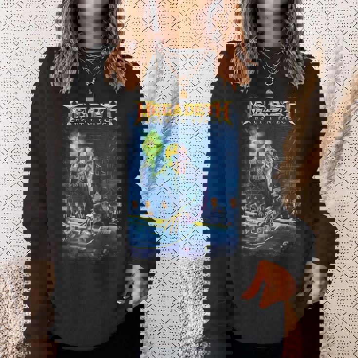 メガデス-ラスト・イン・ピース 長袖tシャツ スウェットシャツ 彼女への贈り物