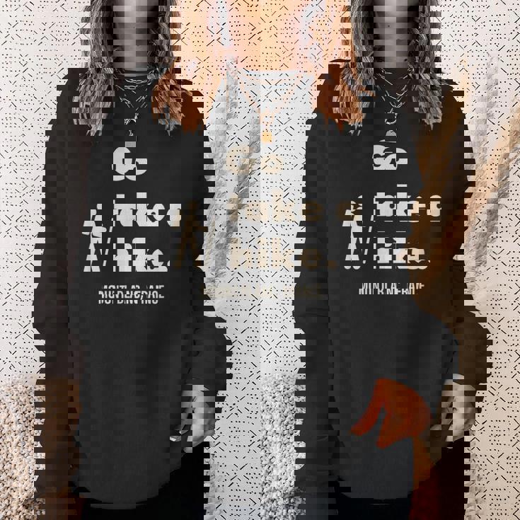 モンブランフランスgo Take A Hike レトロ スウェットシャツ 彼女への贈り物