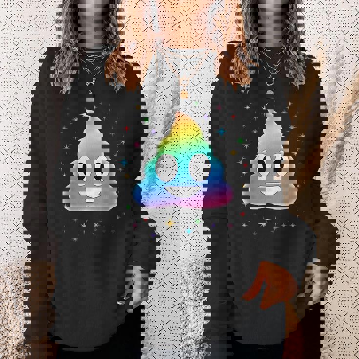 ユニコーンのうんち スウェットシャツ 彼女への贈り物