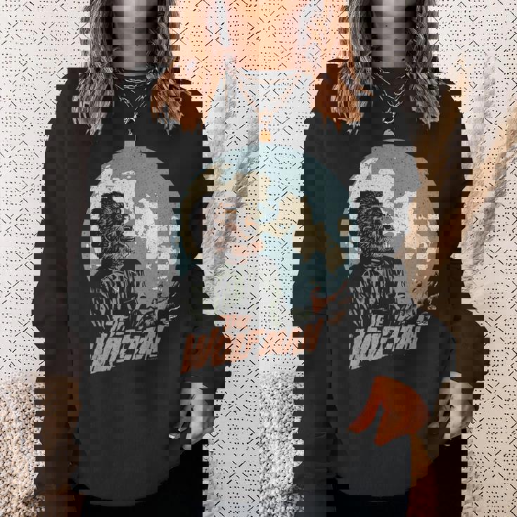 ユニバーサル モンスター ウルフマン ムーン スウェットシャツ 彼女への贈り物