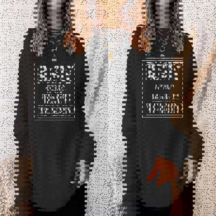 ラスティtシャツギフト スウェットシャツ 彼女への贈り物