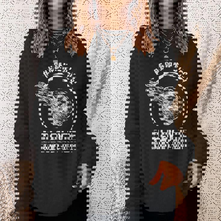 ラビットダックに従う ウィトゲンシュタインの哲学 スウェットシャツ 彼女への贈り物