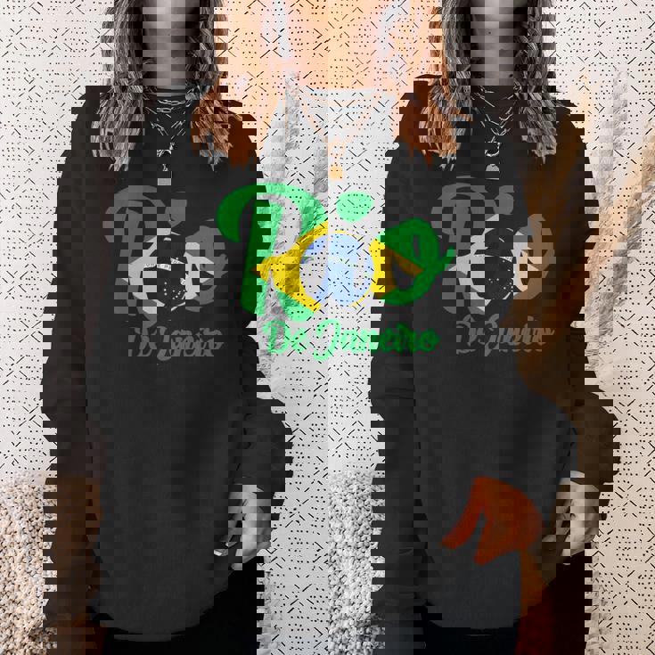 リオデジャネイロ ブラジル お土産 ブラジル 長袖tシャツ スウェットシャツ 彼女への贈り物