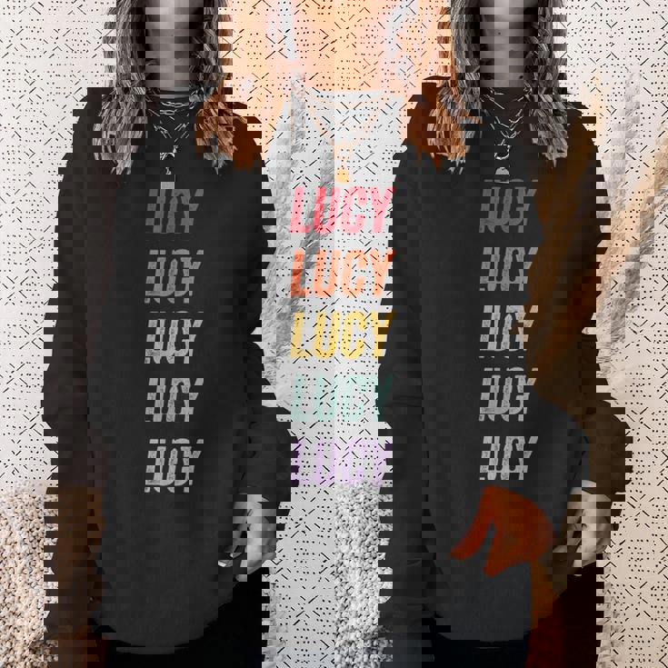 ルーシー スウェットシャツ 彼女への贈り物