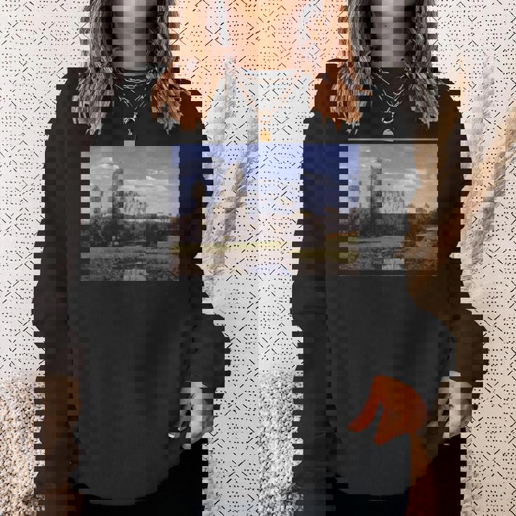 ルールのモネの眺め ル・アーヴル 長袖tシャツ スウェットシャツ 彼女への贈り物