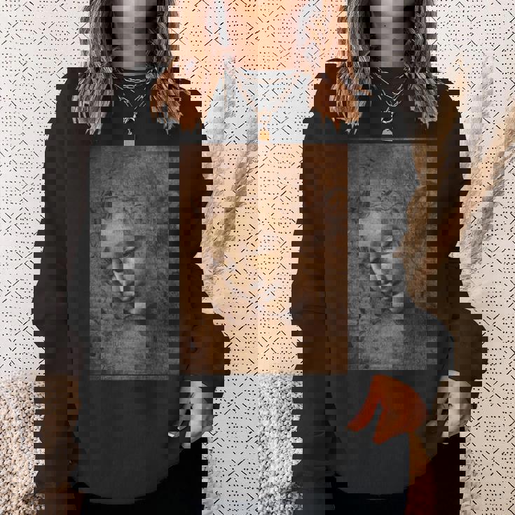 レオナルド・ダ・ヴィンチによるラ・スカピリアタ 長袖tシャツ スウェットシャツ 彼女への贈り物