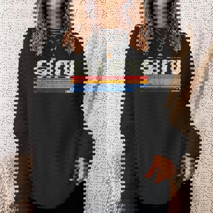 レトロヴィンテージ 70年代80年代スタイル 岐阜、日本 スウェットシャツ 彼女への贈り物