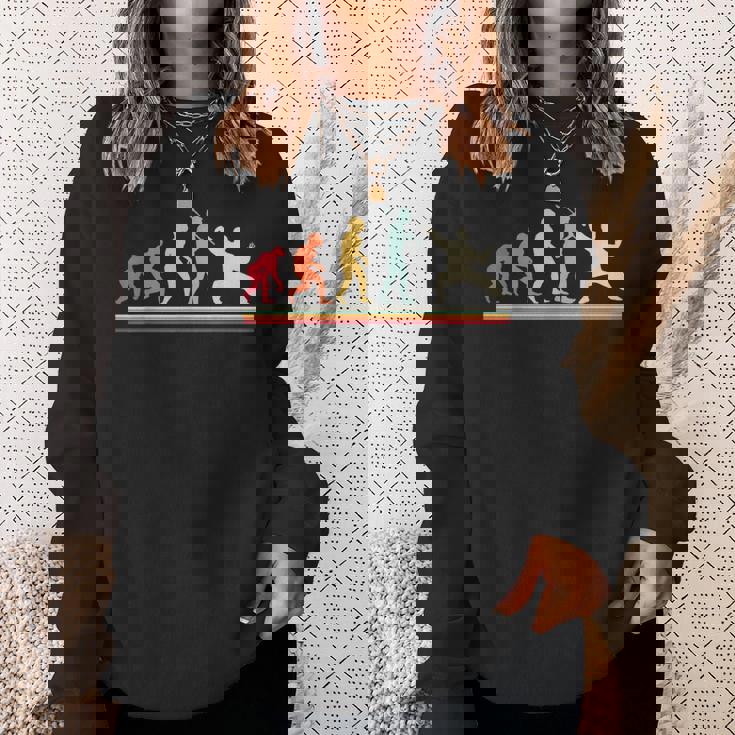 レトロ太極拳の進化 スウェットシャツ 彼女への贈り物