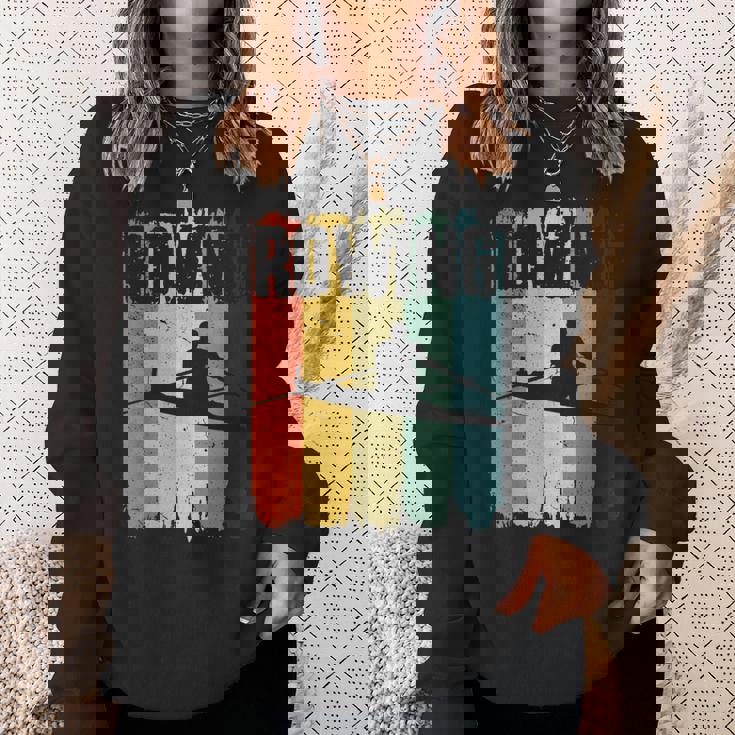 ロウイングスポーツ。レトロビンテージ。Rowing Crew（ローイングクルー スウェットシャツ 彼女への贈り物