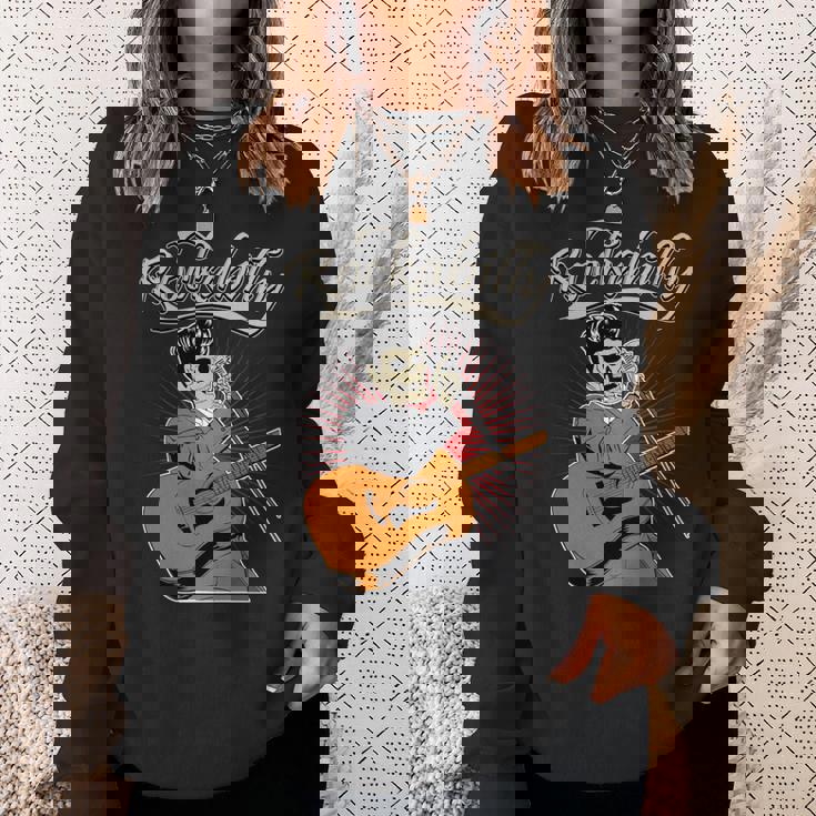 ロカビリー ピンナップ ホットロッド オールドスクール ロカビリー 長袖tシャツ スウェットシャツ 彼女への贈り物