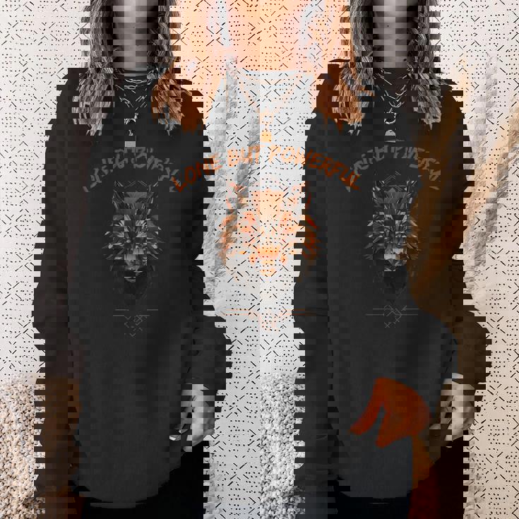 ローン — ウルフ・スタンド・アローン スウェットシャツ 彼女への贈り物