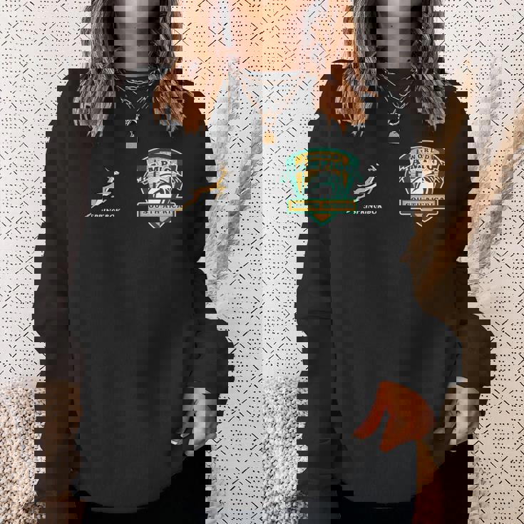 ワールドチャンピオンpringbok Bokke 南アフリカ ラグビー 長袖tシャツ スウェットシャツ 彼女への贈り物