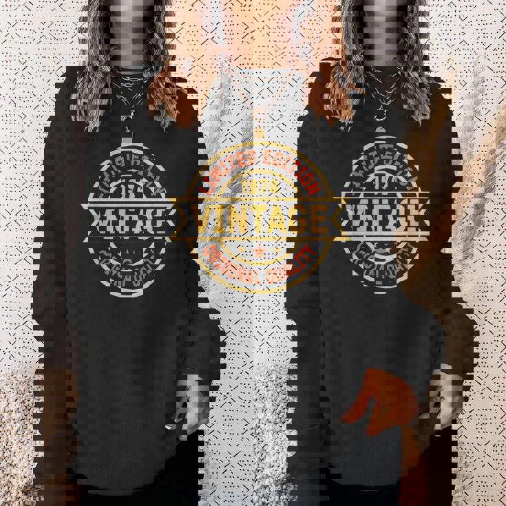 ヴィンテージ 1974 メンズ 限定版 Bday 1974 誕生日 スウェットシャツ 彼女への贈り物